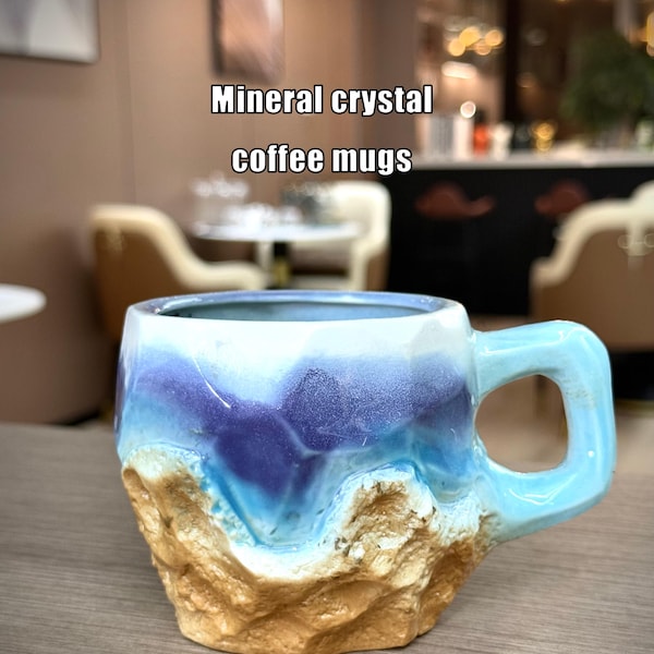 Mineral Crystal Coffee Mug - Etsy