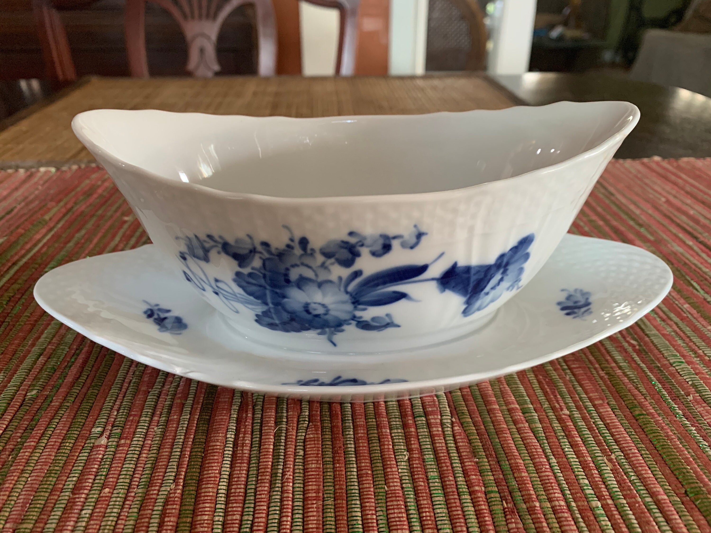 Royal Copenhagen Blue Flower Braided Dish, 1962