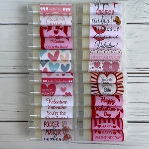 Valentine Lip Balm, Valentine You're The Balm Party Favors, Valentine Gift, Coworker gift