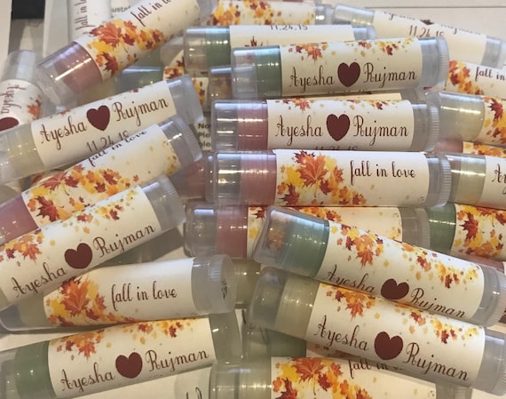 fall wedding favors