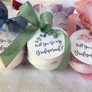 Will You Be My Bridesmaid Bath Bombs, Flower Girl, Maid of Honor, Jr Bridesmaid, Matron of Honor, Bridesmaid Proposal