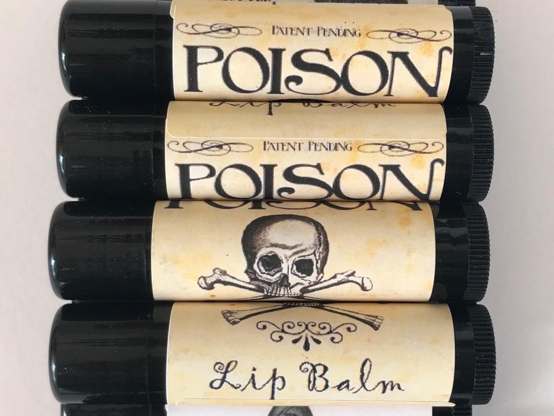 Halloween Lip Balms Halloween Party Favors Coworker Gift - Etsy