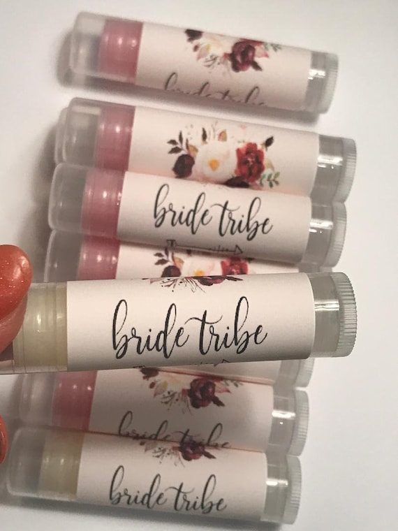 Bride Tribe Lip Balm, Bachelorette Party Favors, Bridesmaid Gift Chapstick Bridesmaid Proposal Box Gift