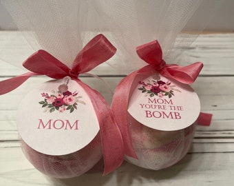 Mothers Day Gift, Mom Gift, Bath Bomb, Gift for her, Mom Youre the Bomb, Personalized Tag, Mother of the Bride