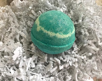 Bath Bomb Winter Breeze with Soap Glitter