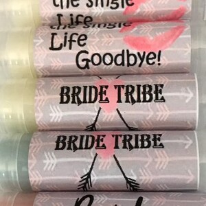 Baume à lèvres Bachelorette, Bachelorette Party Favors, Kissing the Single Life Goodbye, Bride Tribe, Bride Squad image 2