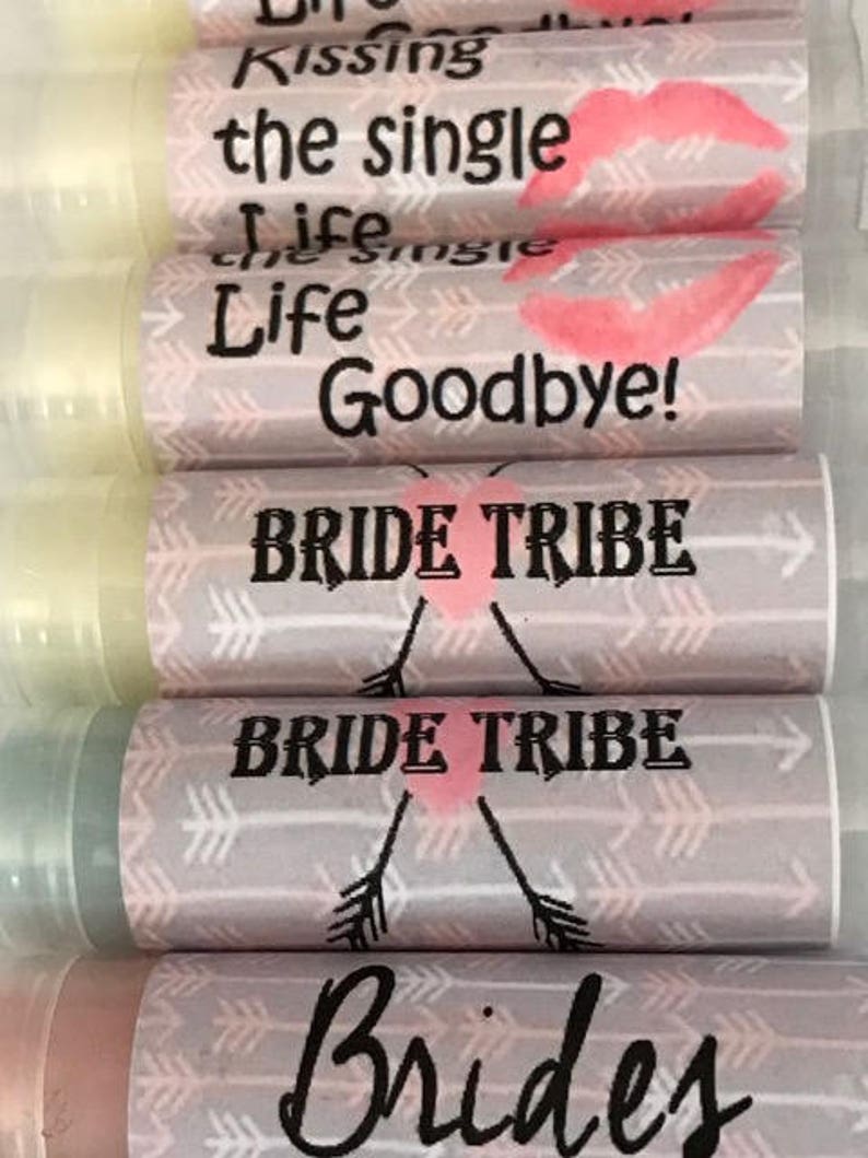 Baume à lèvres Bachelorette, Bachelorette Party Favors, Kissing the Single Life Goodbye, Bride Tribe, Bride Squad image 2