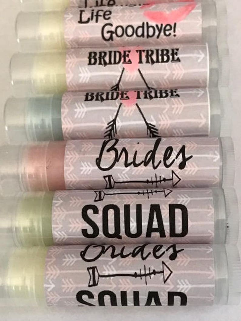 Baume à lèvres Bachelorette, Bachelorette Party Favors, Kissing the Single Life Goodbye, Bride Tribe, Bride Squad image 3