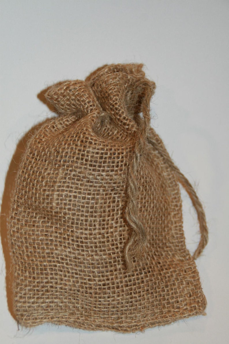 Burlap Bags 4x6 12 Pk Wedding Burlap Favor Bags Rustic Etsy