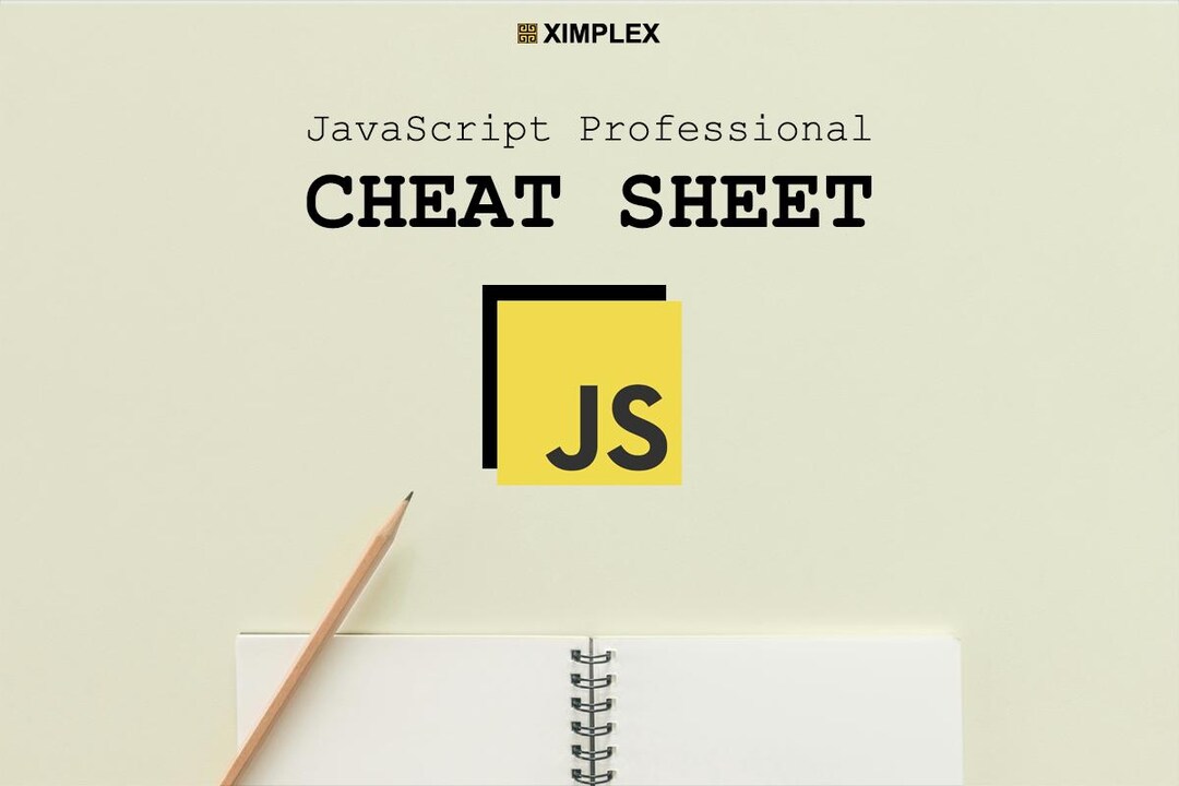 Javascript Cheat Sheet PDF Essential Guide for Beginners & Pros Quick ...