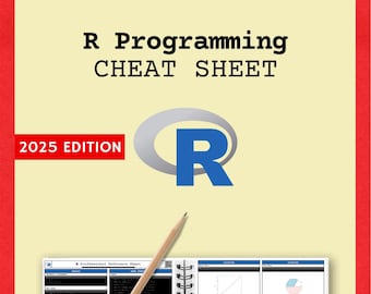 R Programming 2025 Cheat Sheet  | Data Analysis, Visualization & Advanced Tips | Beginner to Pro Guide"