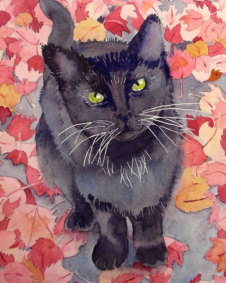 Black Cat Art Print Black Cat Wall Art Edgar Allan Poe Cat Etsy Black Cat Art Print Black Cat Wall Art Edgar Allan Poe Cat Etsy