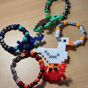Kandi with Perler Friends, Pack of 3, Multi Colors