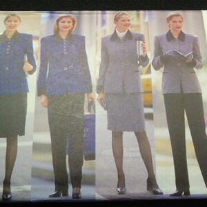 Butterick Misses'/Misses' Petite Jacket, Skirt, & Pants Pattern 5695 Size 14, 16, 18 Jessica Howard image 1