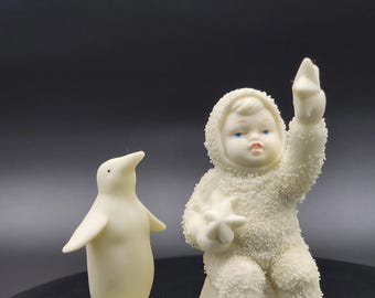Snowbabies It's Christmas Time Porcelain Figurine, Department 56