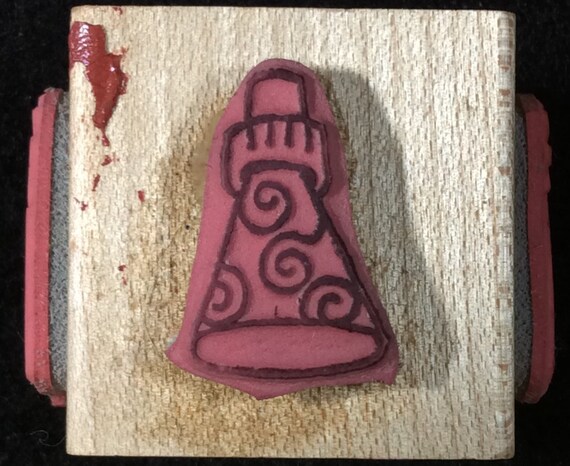 Birthday Cube Wood Mounted Rubber Stamp From Art Gone Wild Birthday Cube Wood Mounted Rubber Stamp From Art Gone Wild