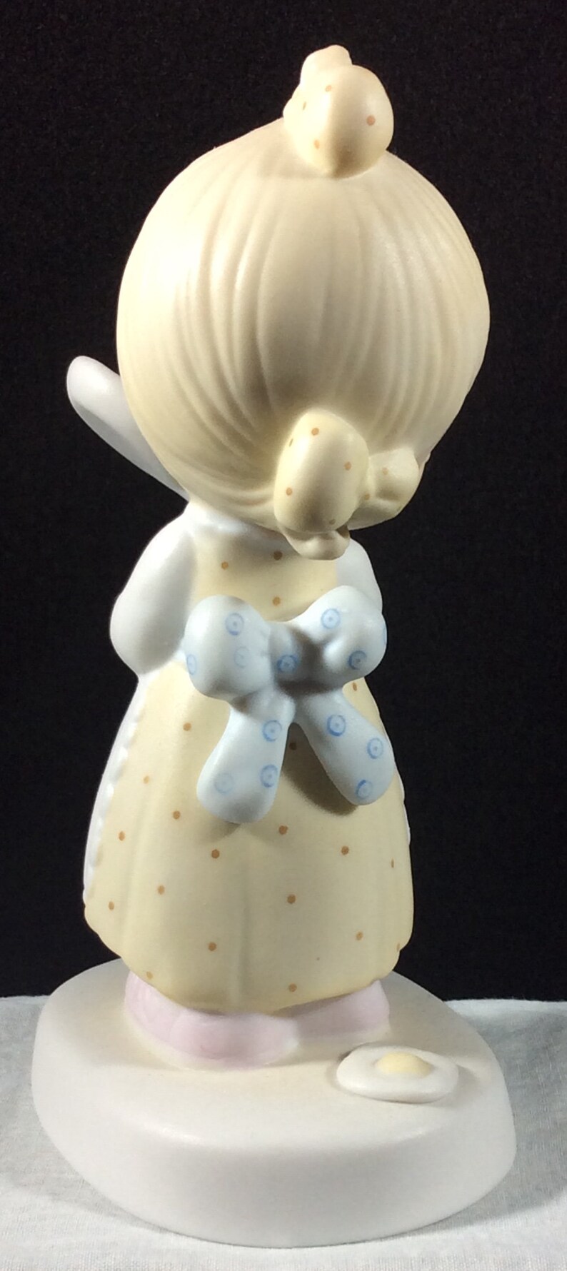 Precious Moments Eggs Over Easy Young Girl With Frying Pan Etsy