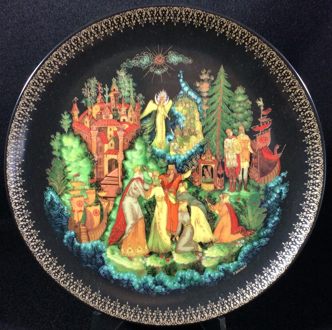 Tzar Sultan Eigth Plate in the Russian Legends Collector - Etsy Australia