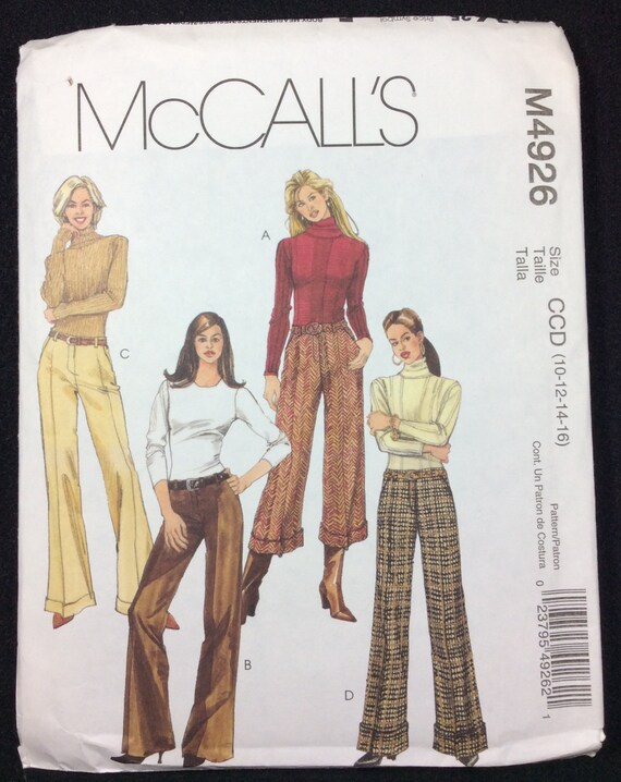 Miss Petite Pants Pattern M4926 Size 