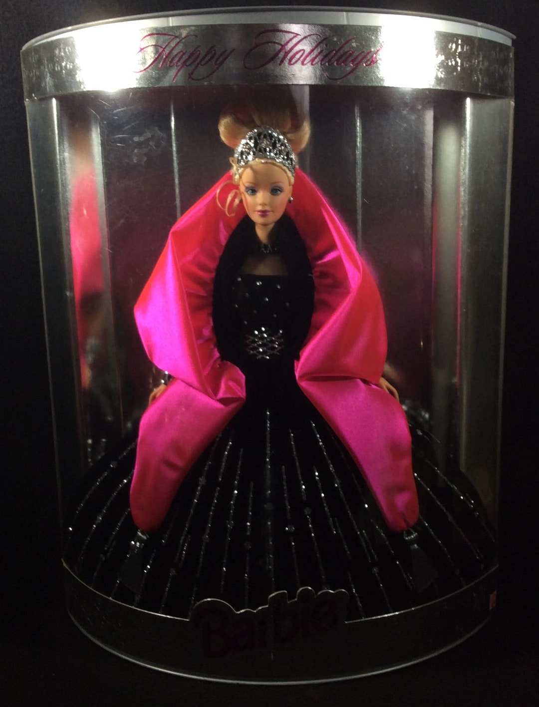 Tree Trimming Barbie Holiday Special Edition Doll 1998  Barbie holiday edition 1998 display picture 1