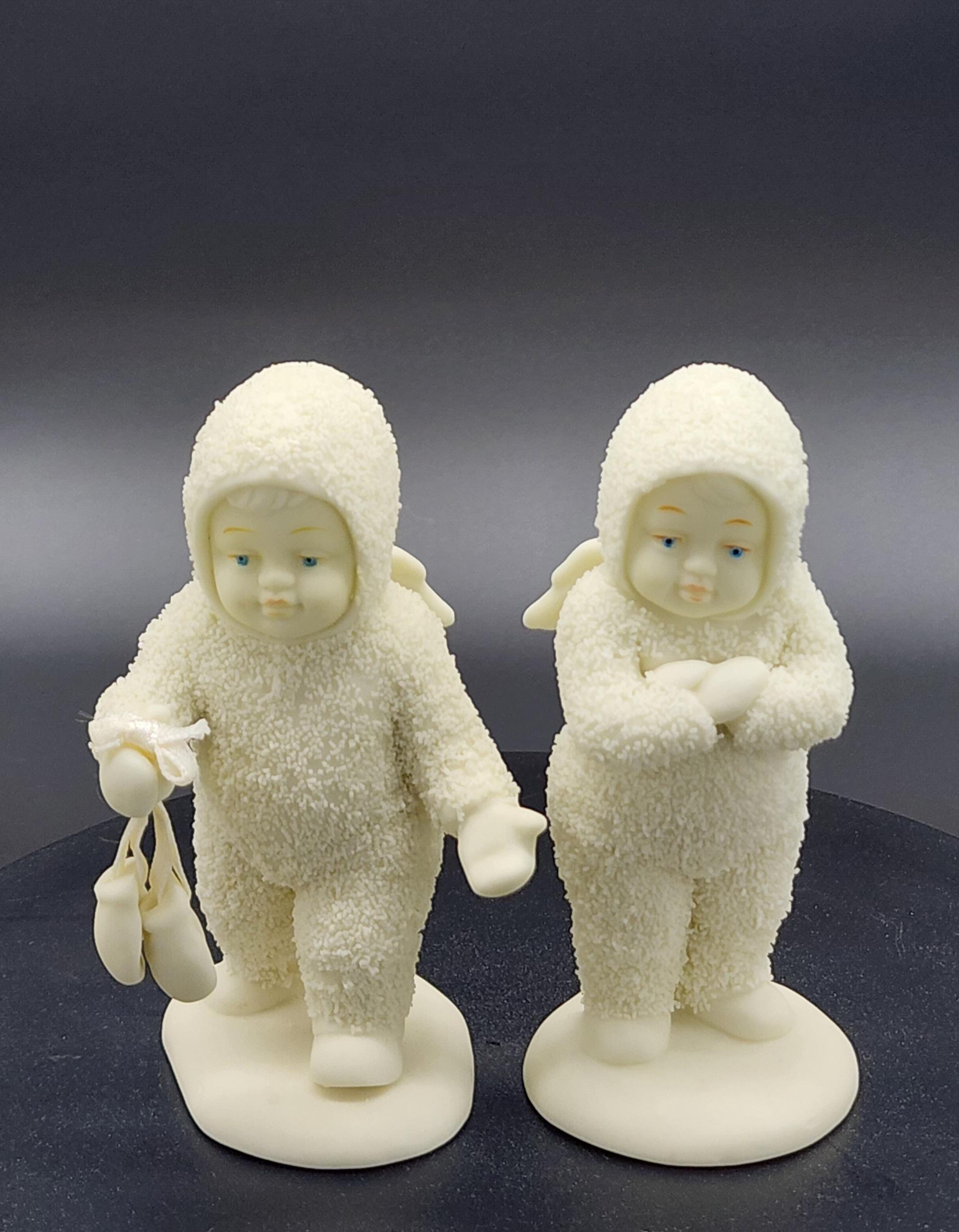 Snowbabies I Found Your Mittens Figurine, Department 56, Retired
