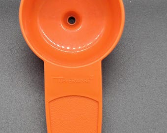 みえこ　タッパーウェア ヴィンテージ タッパーウェア ブライトオレンジ 漏斗、877-7