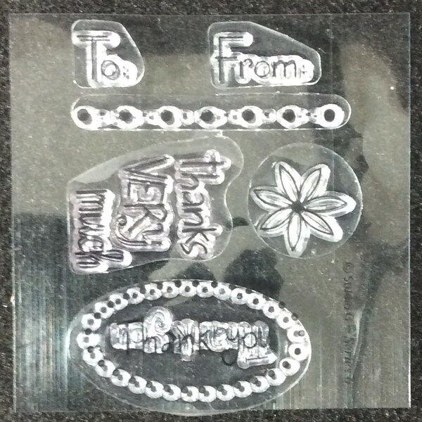 Studio G Clear Stamp Etsy