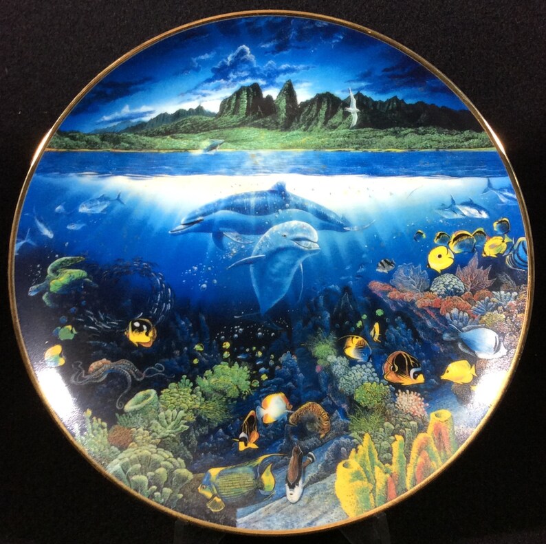 A Discovery off Anahola From the Danbury Mint Robert Lyn - Etsy