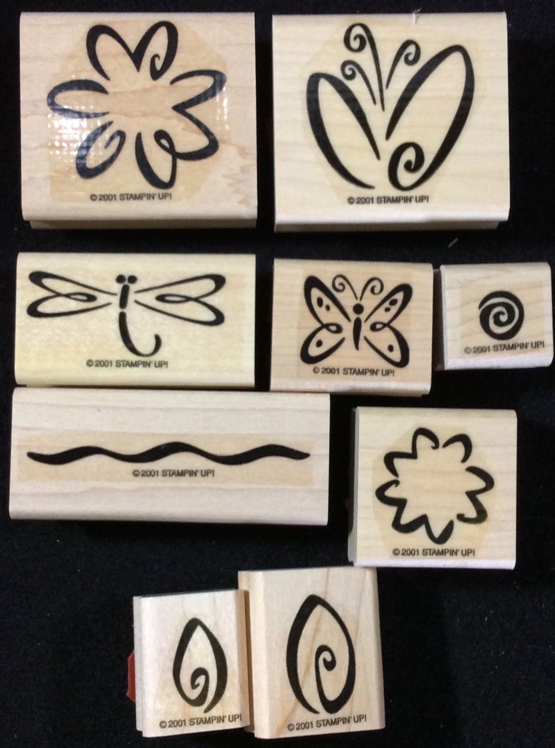 Dragonfly Garden Stampin Up - Etsy