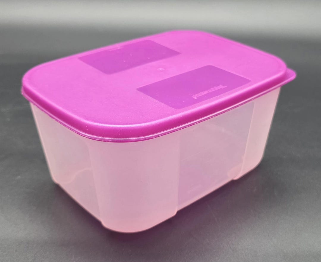 Tupperware Raspberry Pi Case Vintage Tupperware Freezer Mate, 2090A, 3 Cups, Raspberry Lid, Storage ...