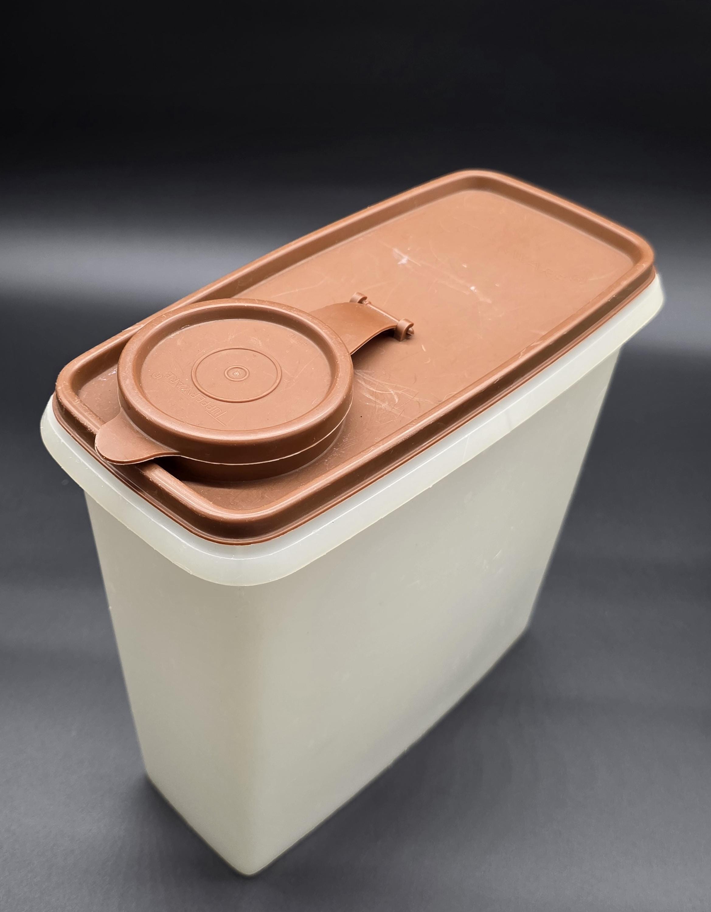 Vintage Tupperware Pour N Store 3 Quart Flip Top Storage Container