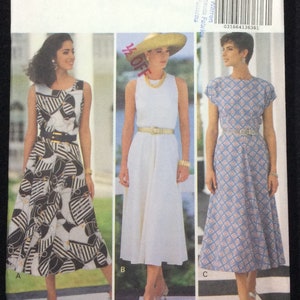 Butterick Misses&#39; Dress Pattern 6204 Size 6, 8, 10, Fast And Easy