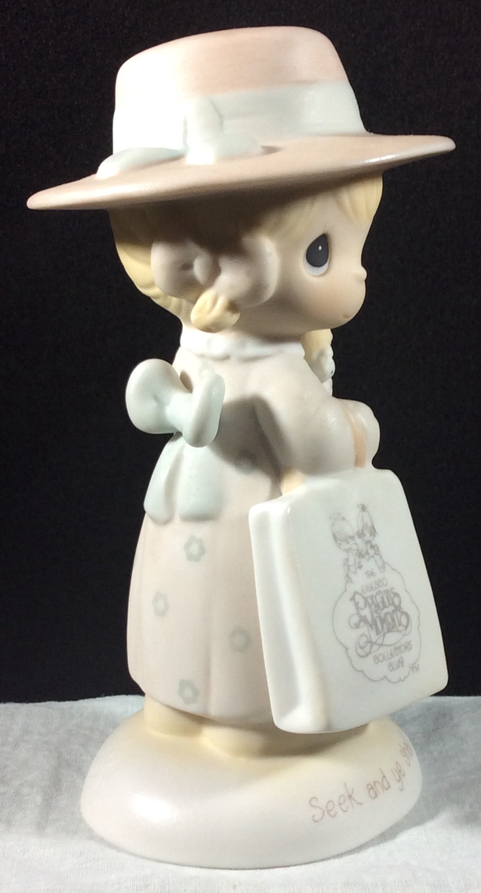 Precious moments seek and ye shall find enesco pmi 1985 etsy