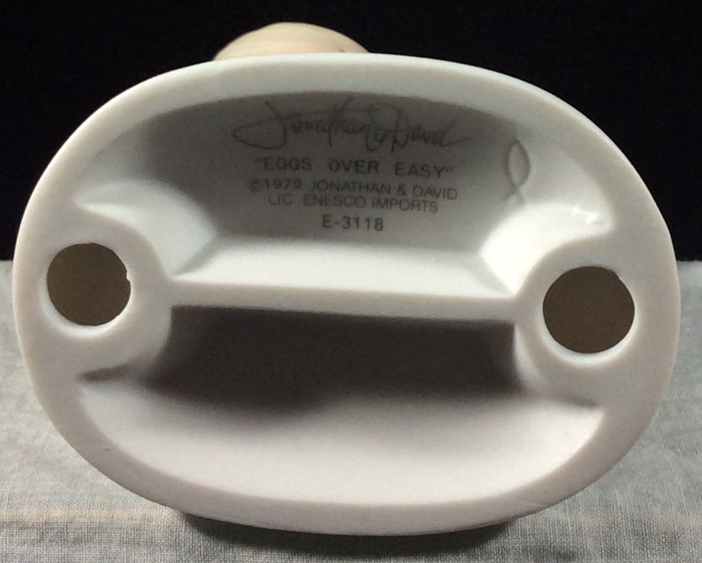 Precious Moments Eggs Over Easy Young Girl With Frying Pan Etsy