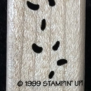 Ashes From Fireworks Wood Mounted Rubber Stamp From Stampin Up, Happy Fourth, Speckles, Confetti