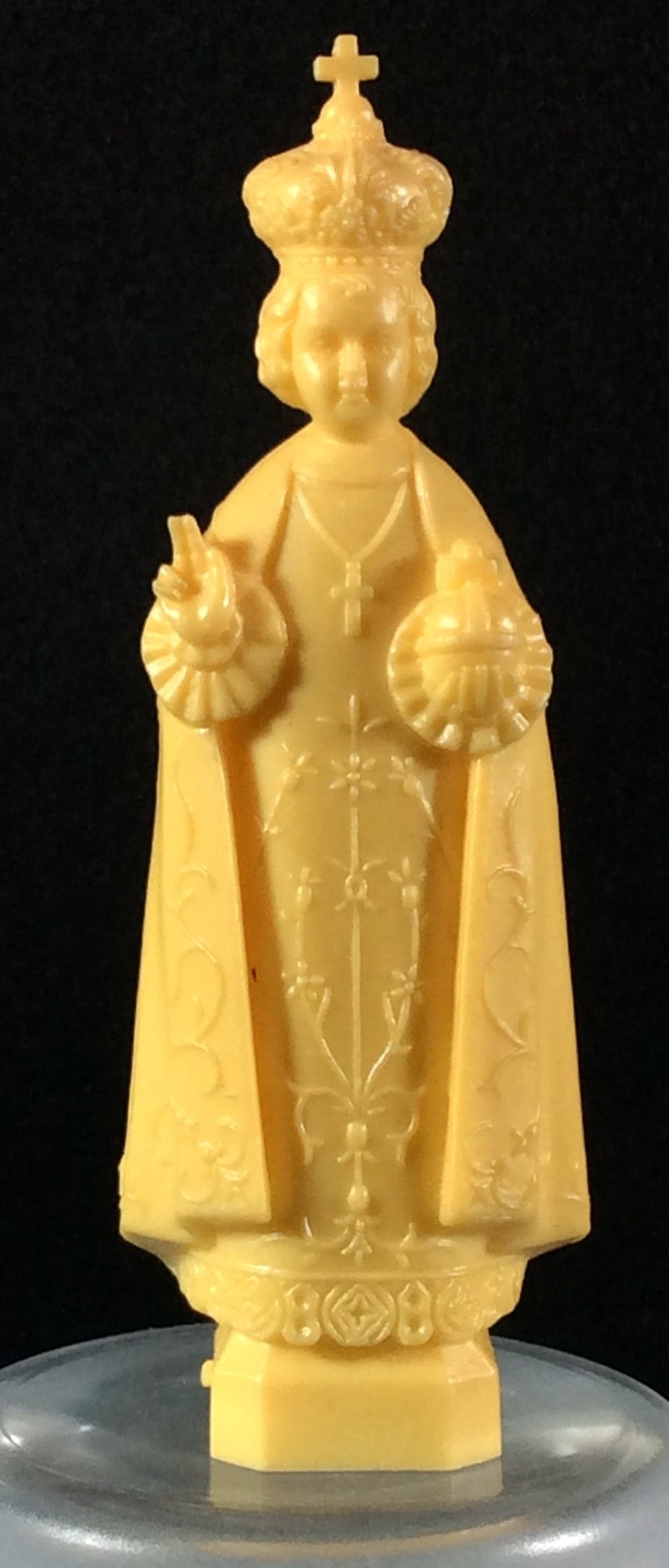 Plastic Child of Prague Jesus Made in Hong Kong Christ Etsy