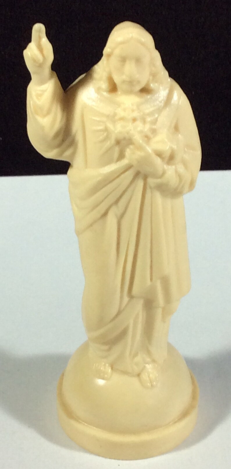 Plastic Dashboard Jesus Sacred Heart Auto League Southern Etsy.de