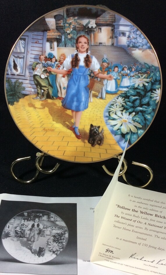 Follow the Yellow Brick Road by Rudy Laslo, First Plate in the