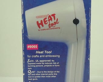 Comotion Heat Tool For Crafts And Embossing, Sage, Quiet, Lightweight Weight,