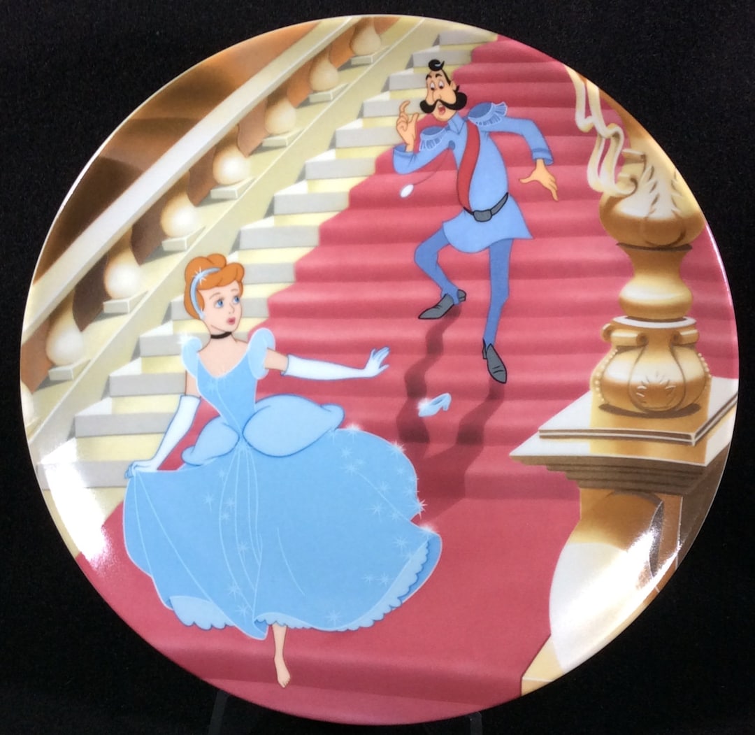 At the Stroke of Midnight Walt Disney Collector Plate, Sixth Issue