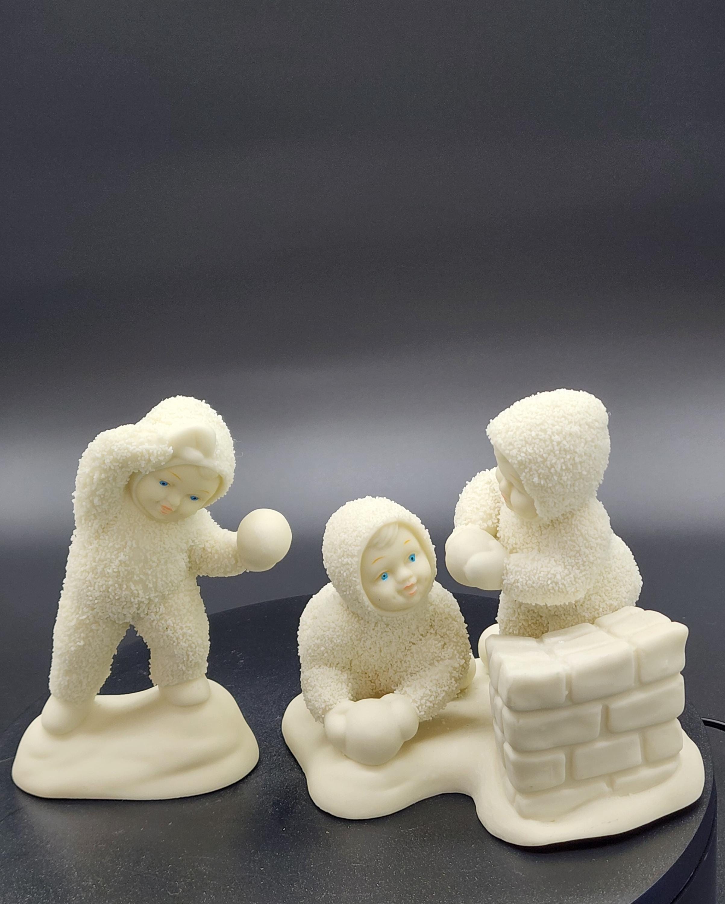 アメリカDEPARTMENT56 スノーベイビーズpセット