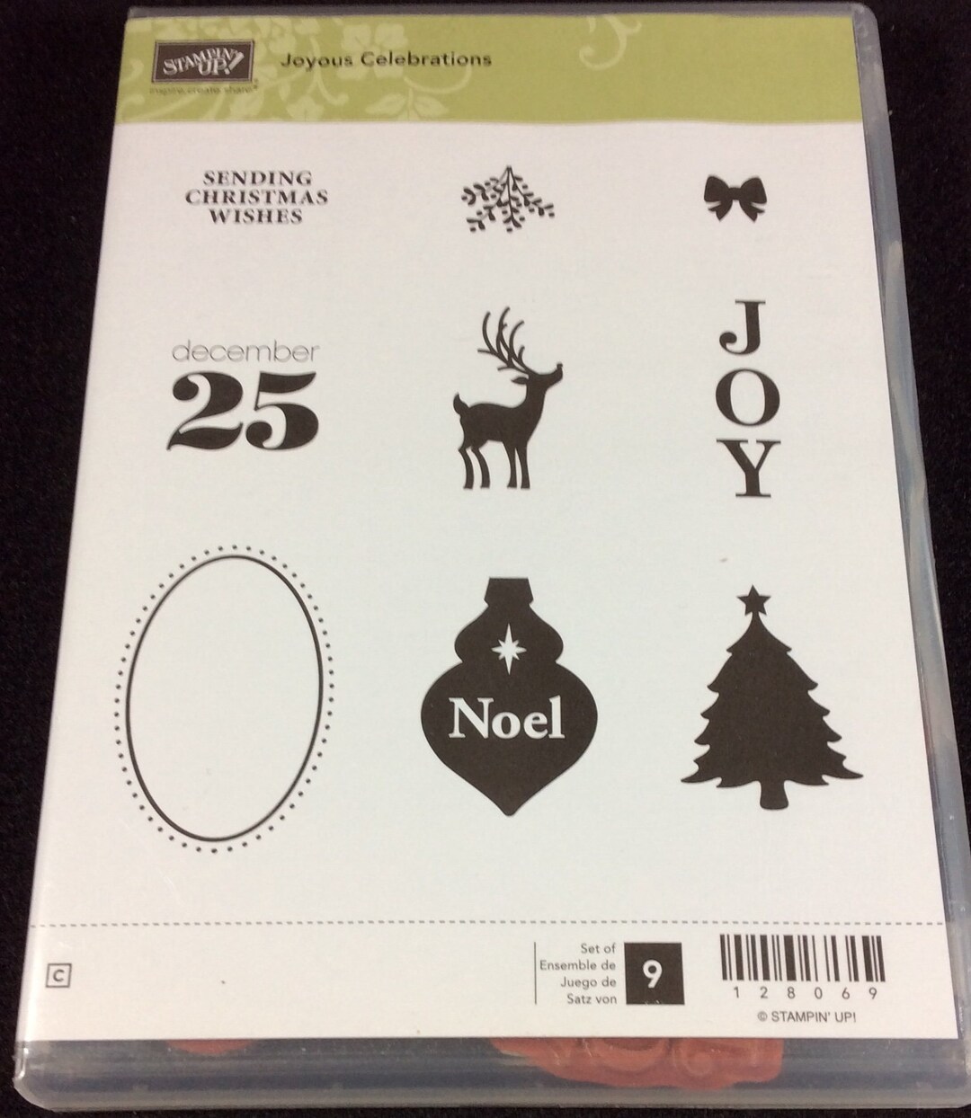 Joyous Celebrations Cling Mount Rubber Stamp Set From Stampin Up ...