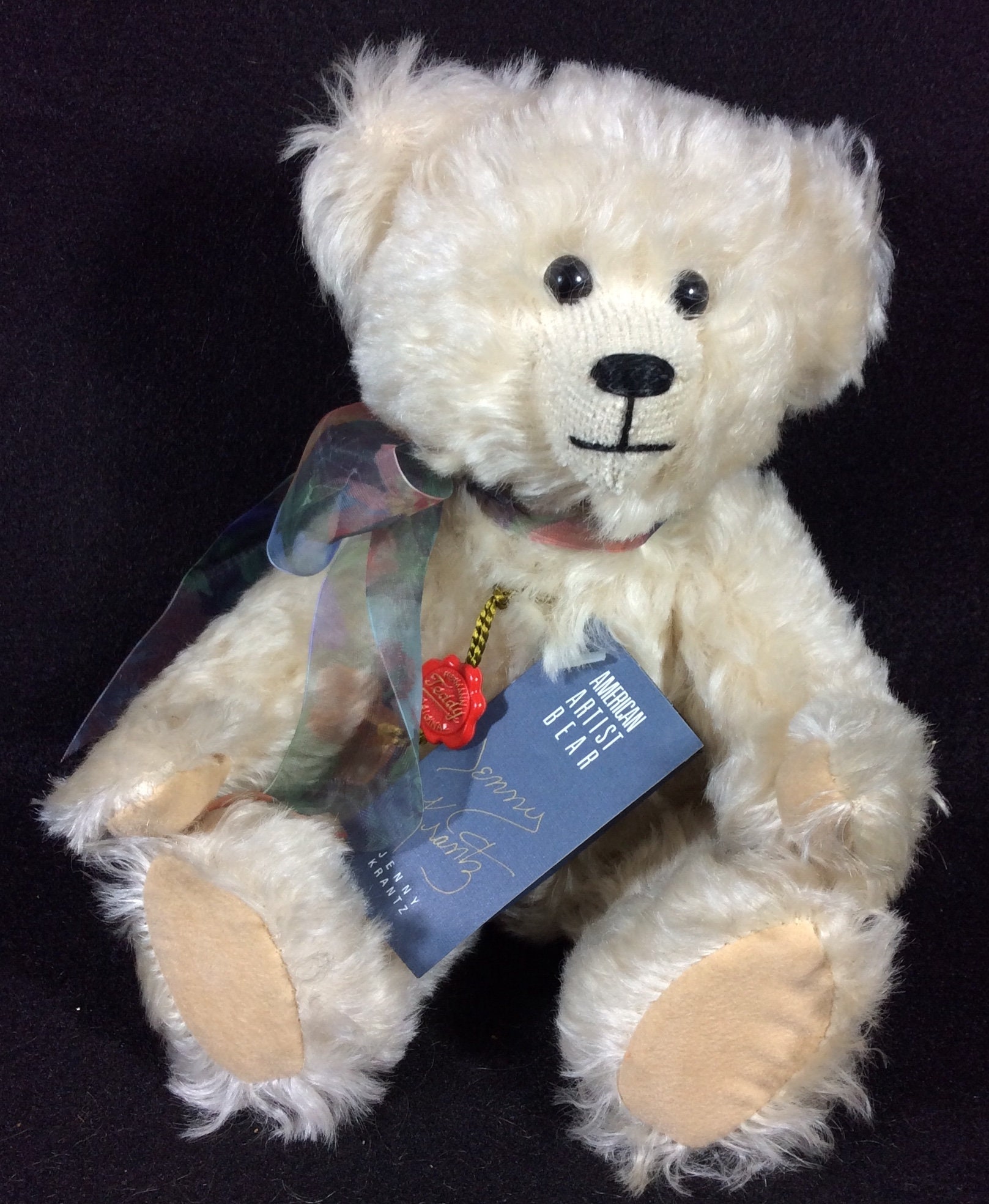 American Artist Bear From Hermann Teddy Original, Jenny Krantz