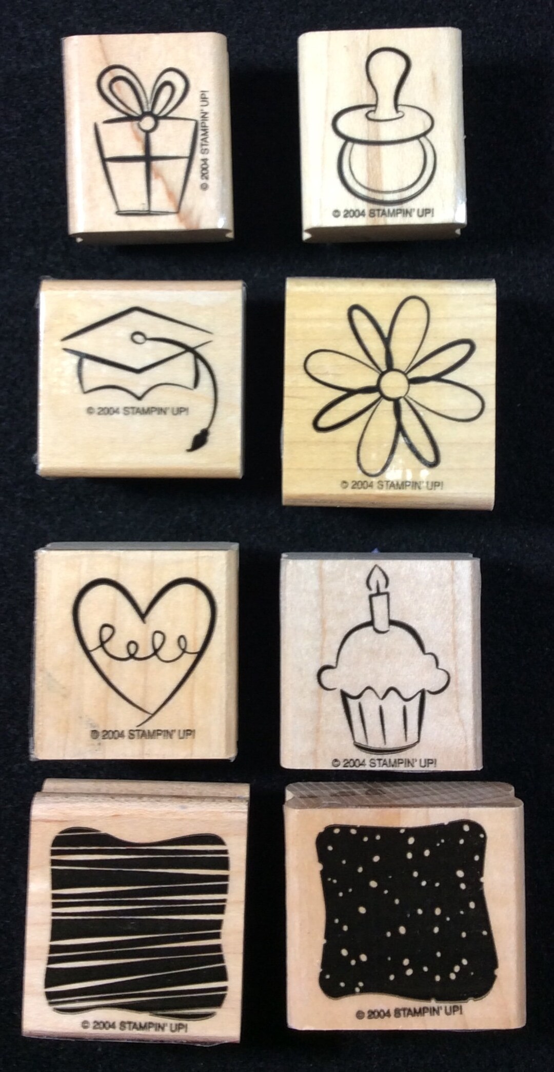 Little Layers Plus 2 Step Wood Mounted Rubber Stamp Set From Stampin Up ...