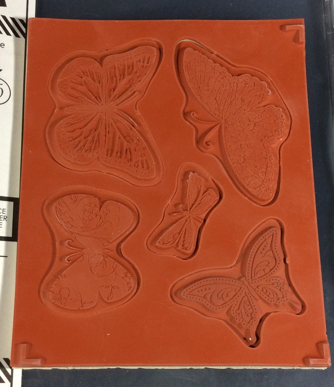 Best of Butterflies Cling Mount Rubber Stamp Set From Stampin - Etsy