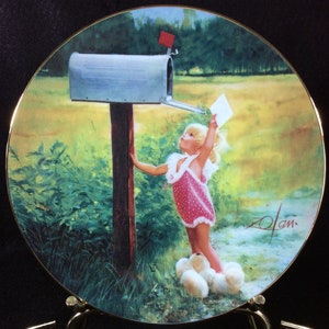 Carta a la abuela de Donald Zolan, 1990, The World Of Zolan, Pemberton & Oakes, nieta, niña