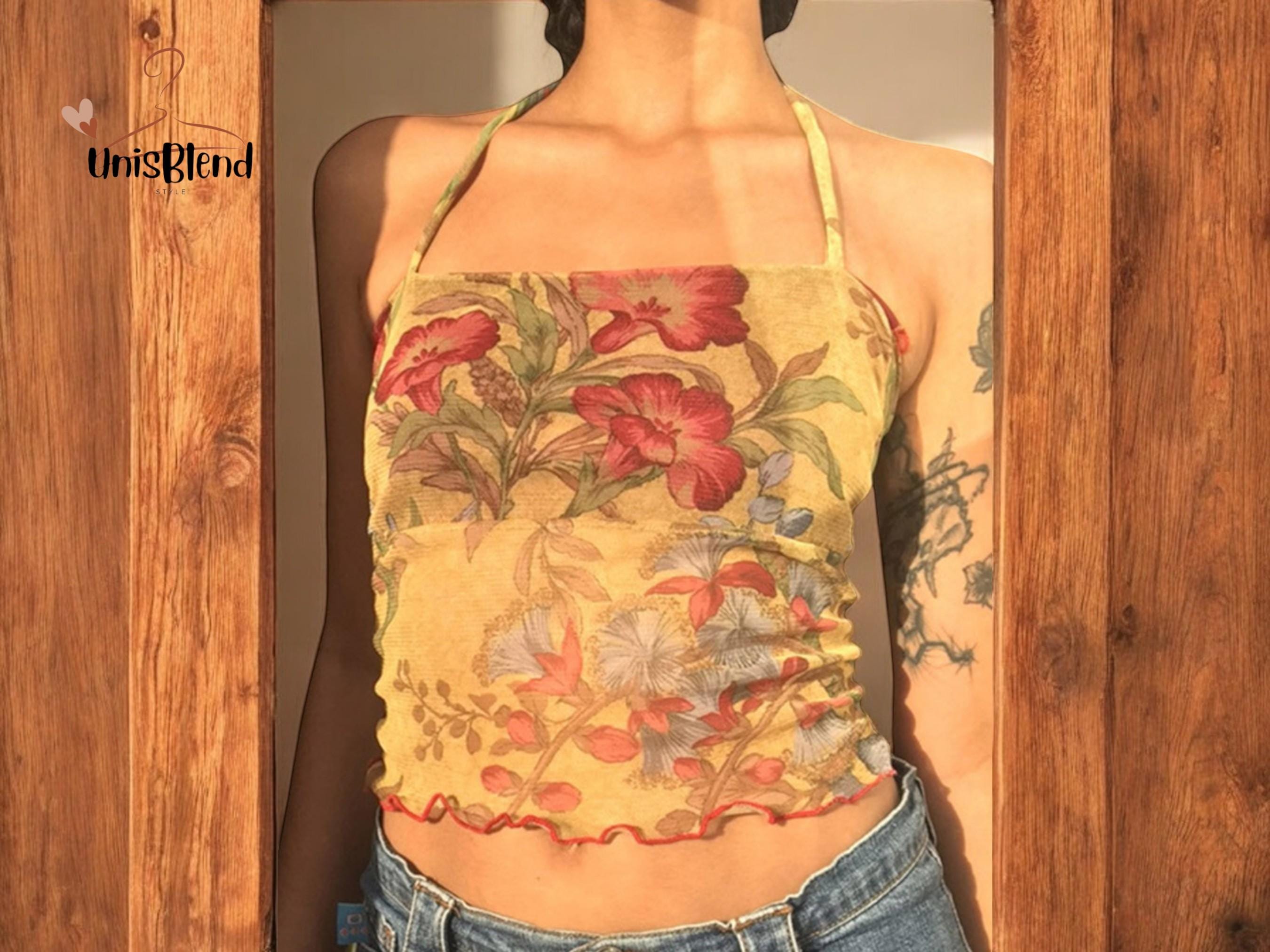 Sheer Floral Shirt - Etsy