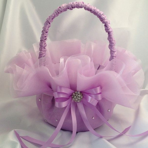 Flower Girl Basket Etsy
