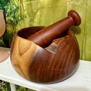 Mortar and Pestle Set / Handcrafted