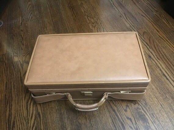 hartmann leather suitcase